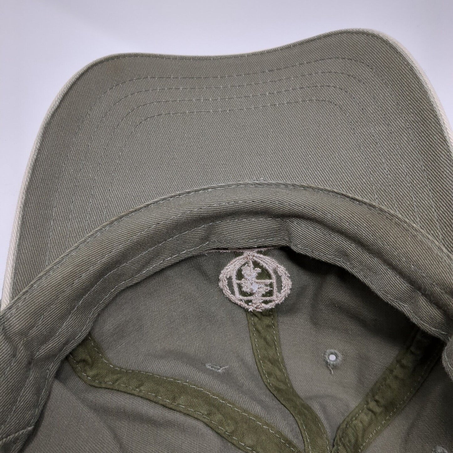 The National II The Deuce Slideback Hat Green OS Adjustable American Dry Goods