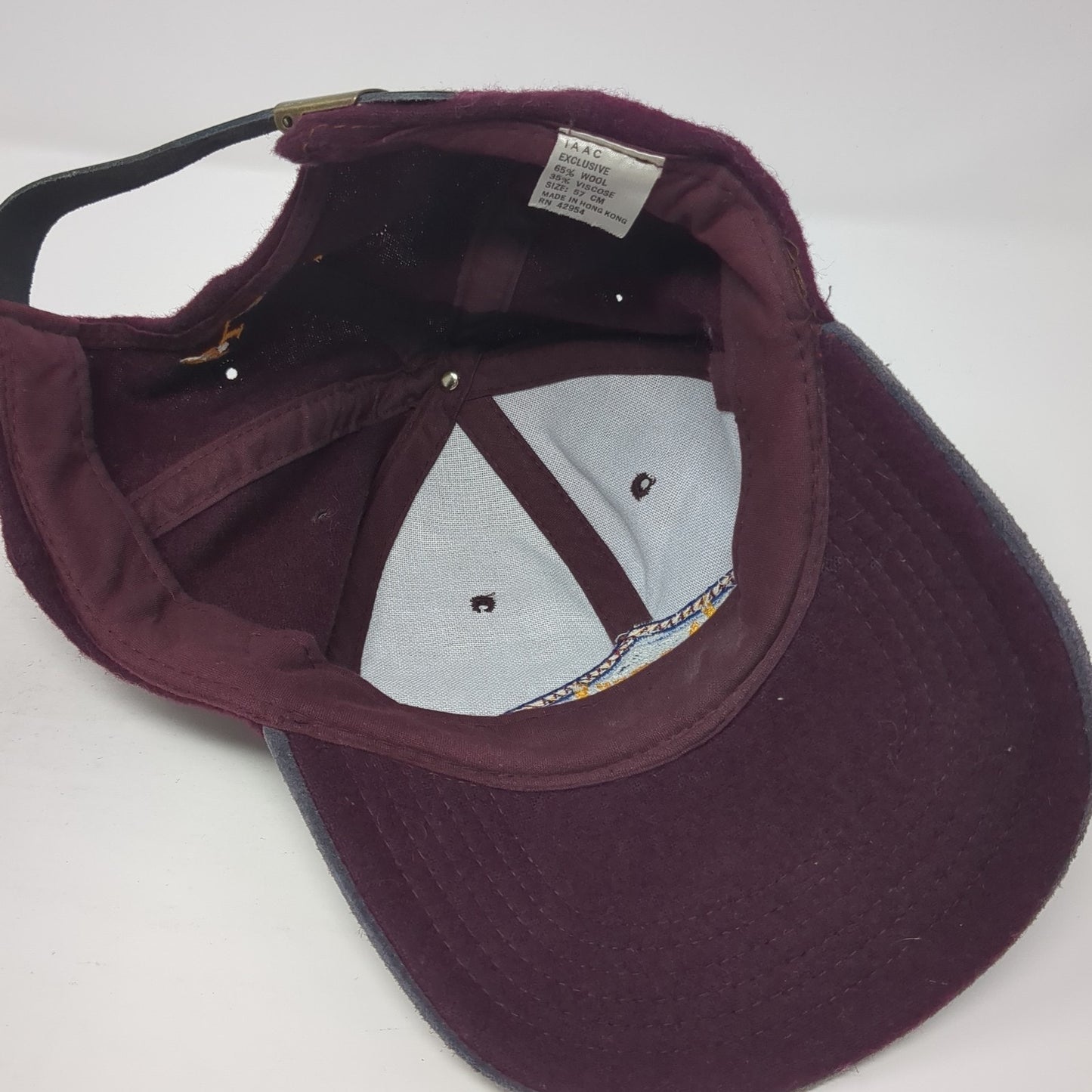 Alaska Slideback Baseball Cap Red One Size Adjustable Embroidered Patriotic