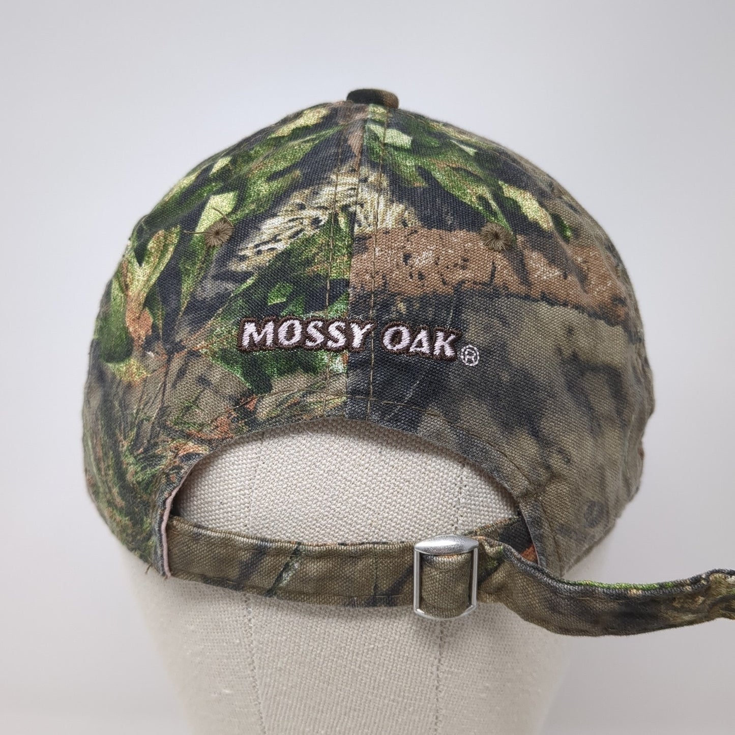 Mossy Oak Slideback Hat Multicolor Camo One Size Hunting Outdoor Cap