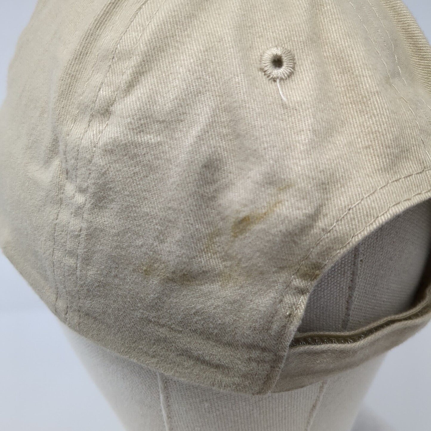 Dan Wiebold Ford Strapback Hat Tan OSFM Adjustable Embroidered Otto