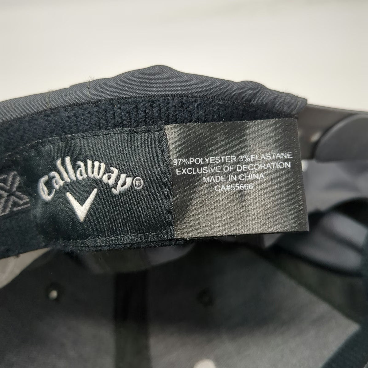 Callaway Snapback Hat Gray One Size Kapalua Hawaii Shaka Palm Pattern Logo Golf