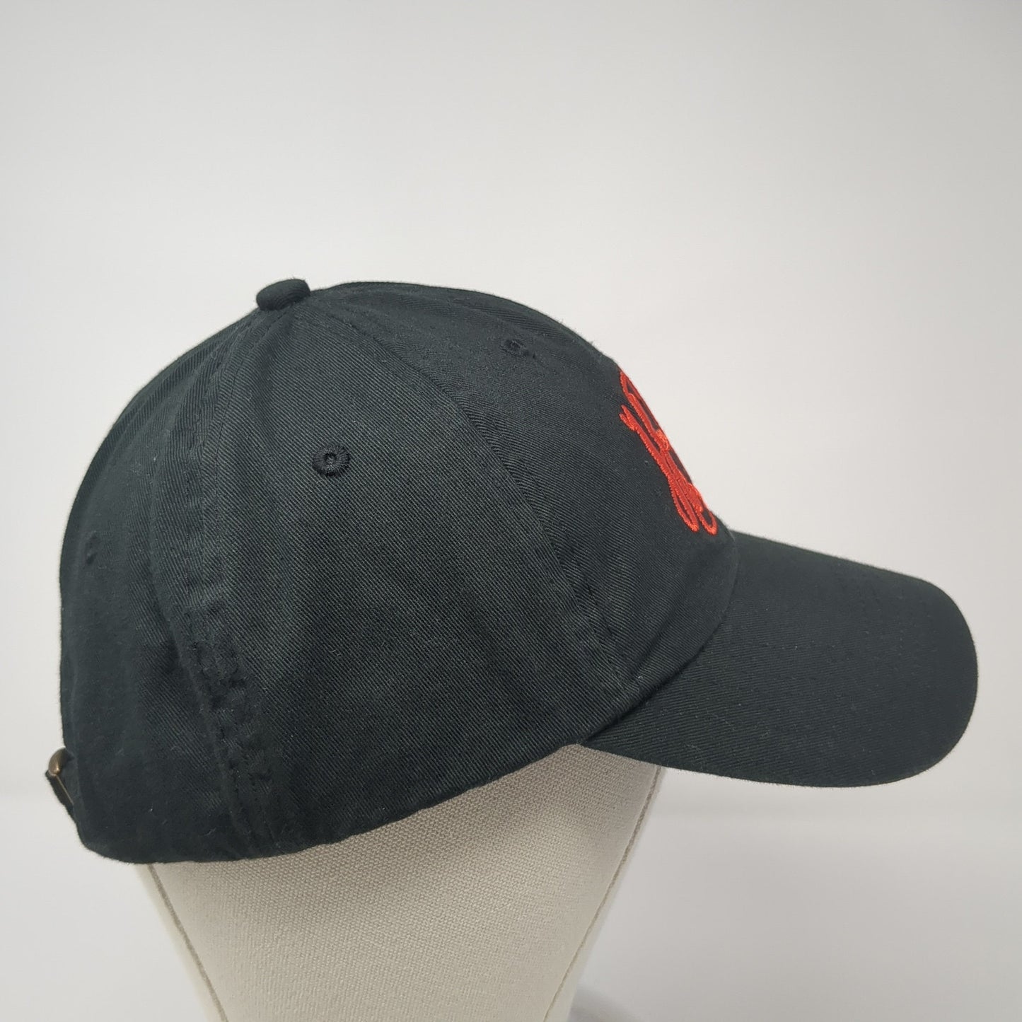The Turnip Seed Co Slideback Hat Black One Size Embroidered Monogram