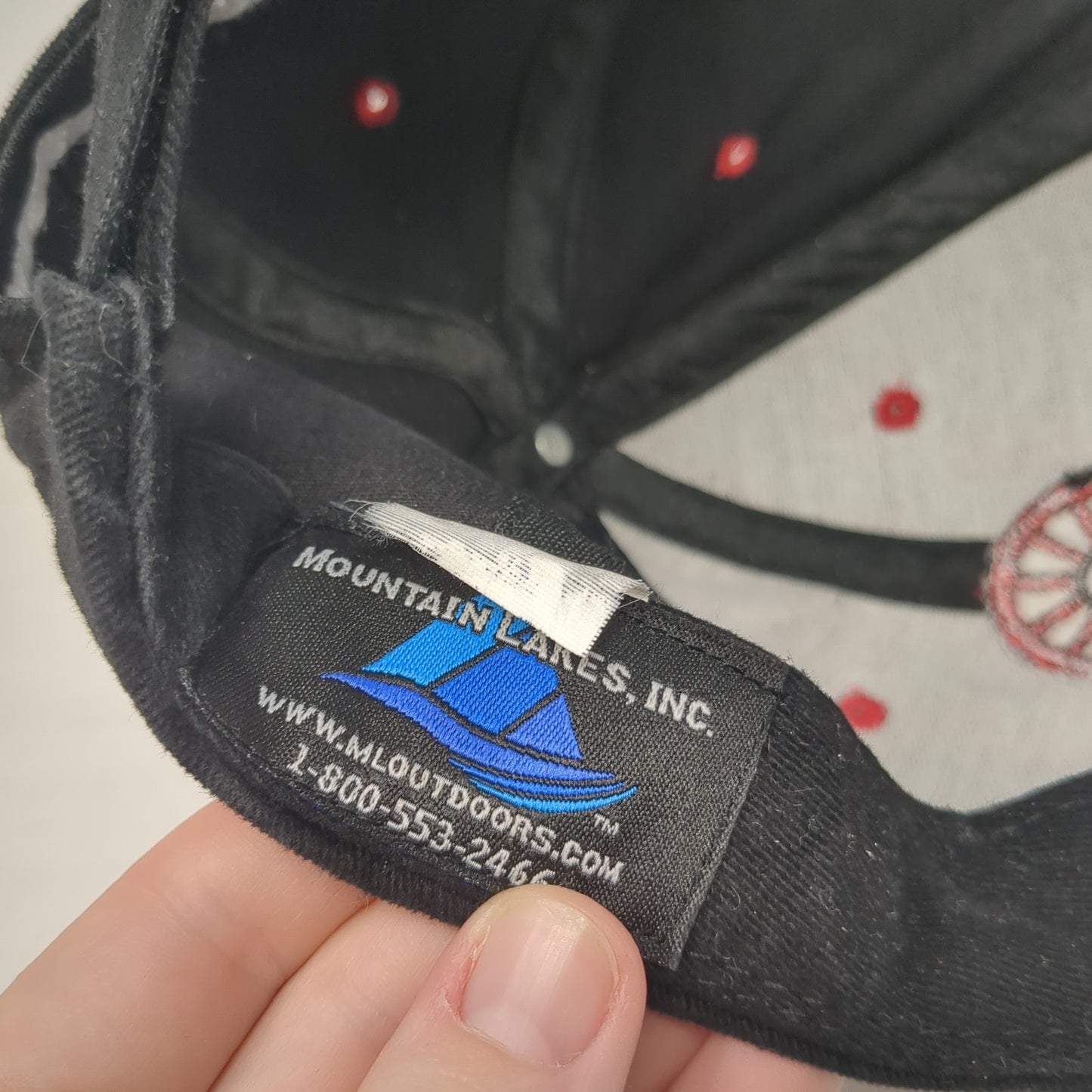 Buchheit Strapback Hat Black One Size Adjustable Embroidered Logo