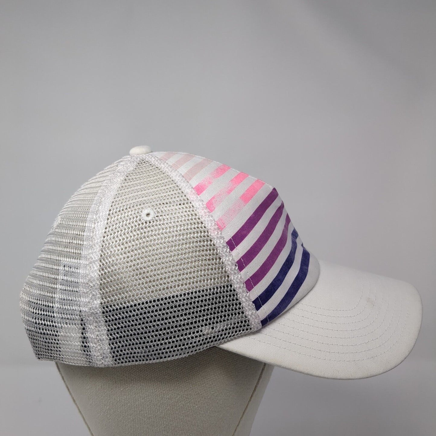 Nike Golf Snapback Mesh Back Hat Multi One Size Striped Adjustable