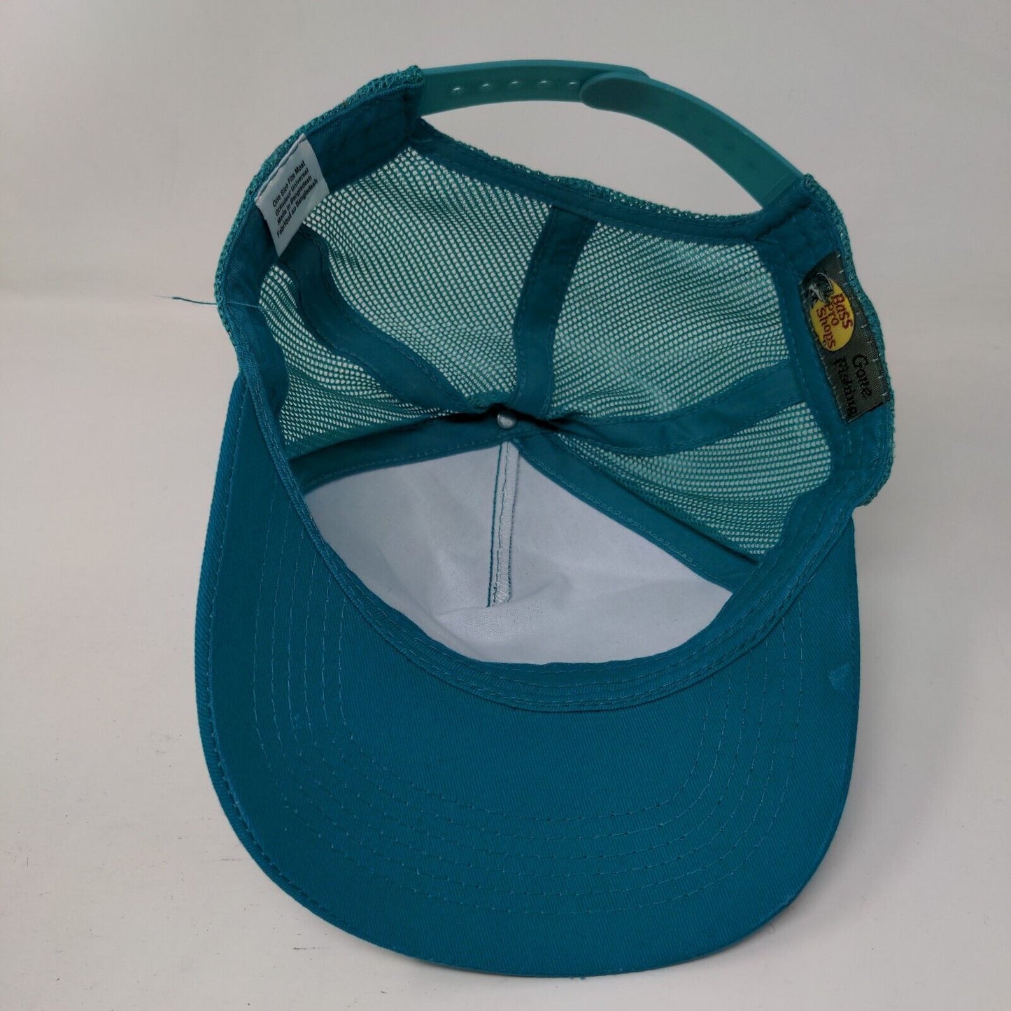 Bass Pro Shops Snapback Mesh Back Trucker Hat Blue OSFM Solid Fishing