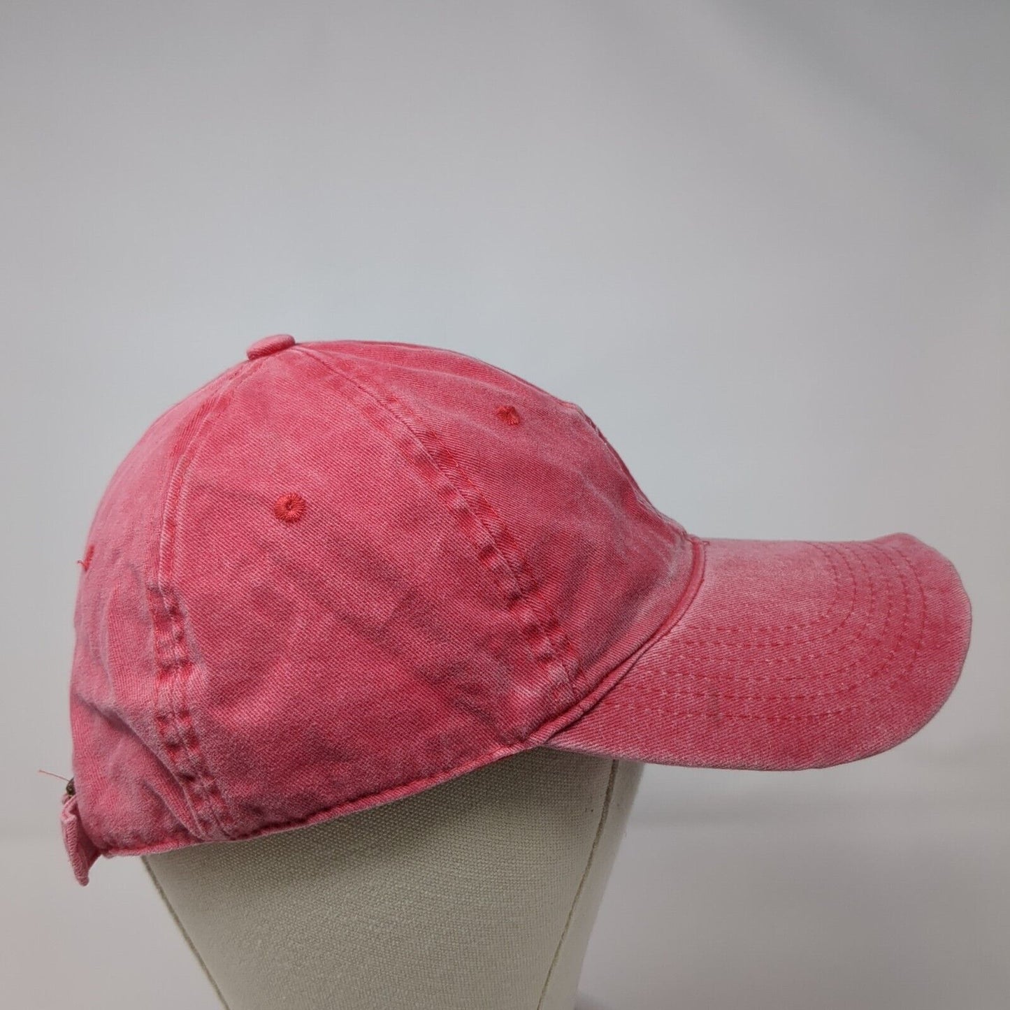 Pineapple Slideback Hat Red One Size Embroidered Adjustable 6 Panel