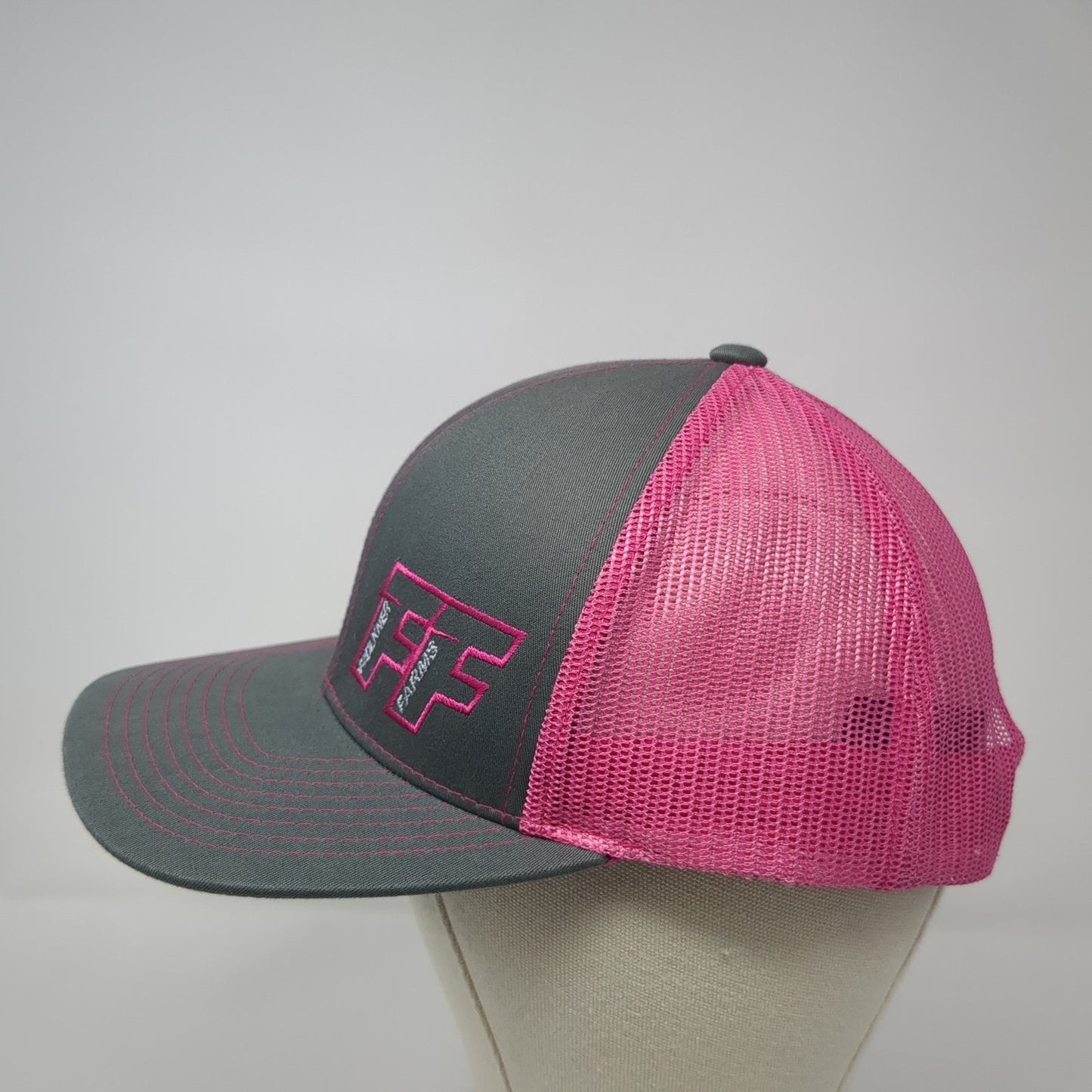 FF Faulkner Farms Trucker Hat Multicolor OS Adjustable Mesh Pacific Headwear