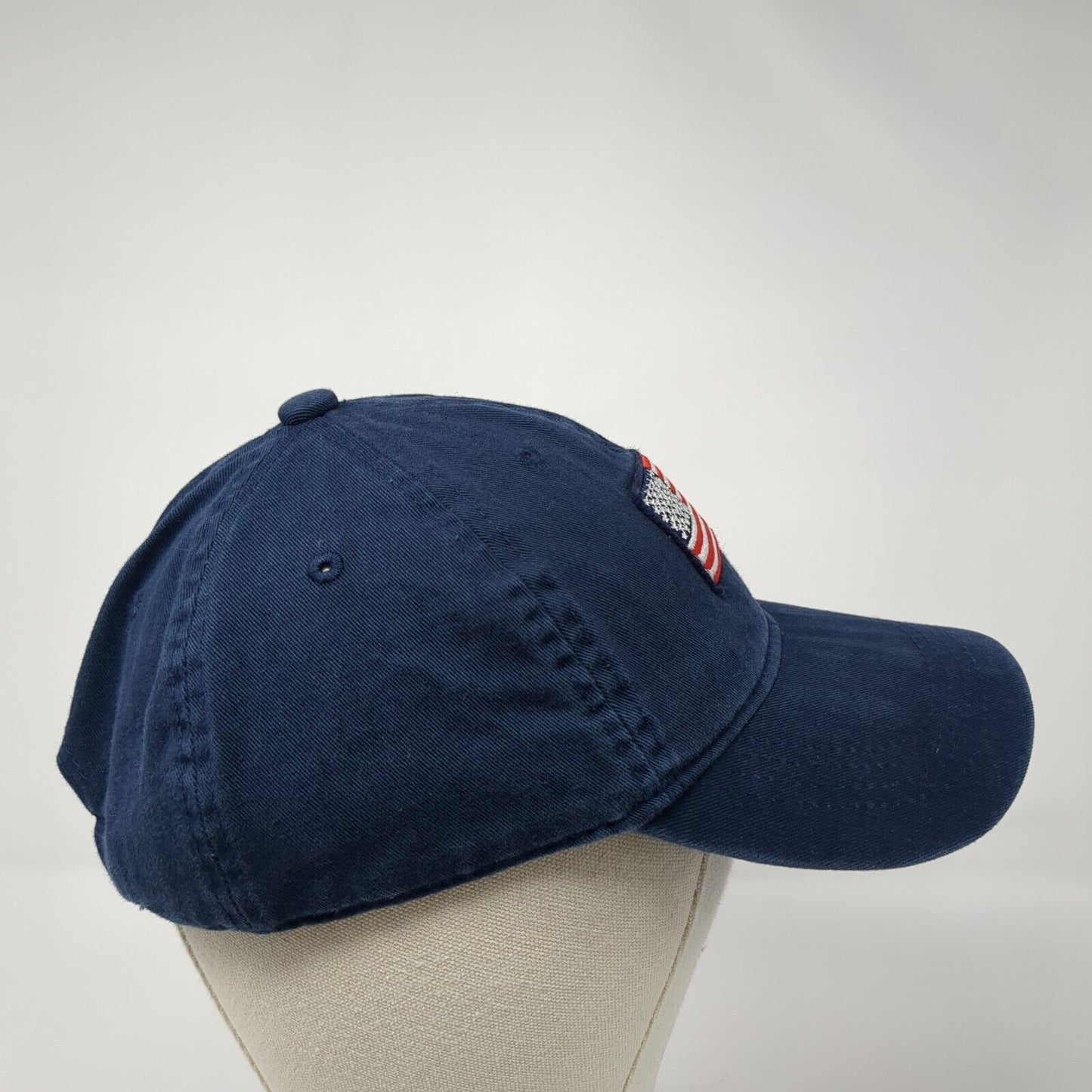 American Flag Patch Slideback Hat Blue One Size Adjustable Old Navy