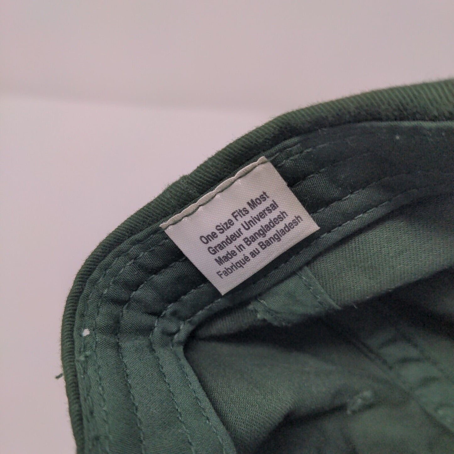 Cabela's Slideback Hat Green OSFM Adjustable Embroidered 6 Panel