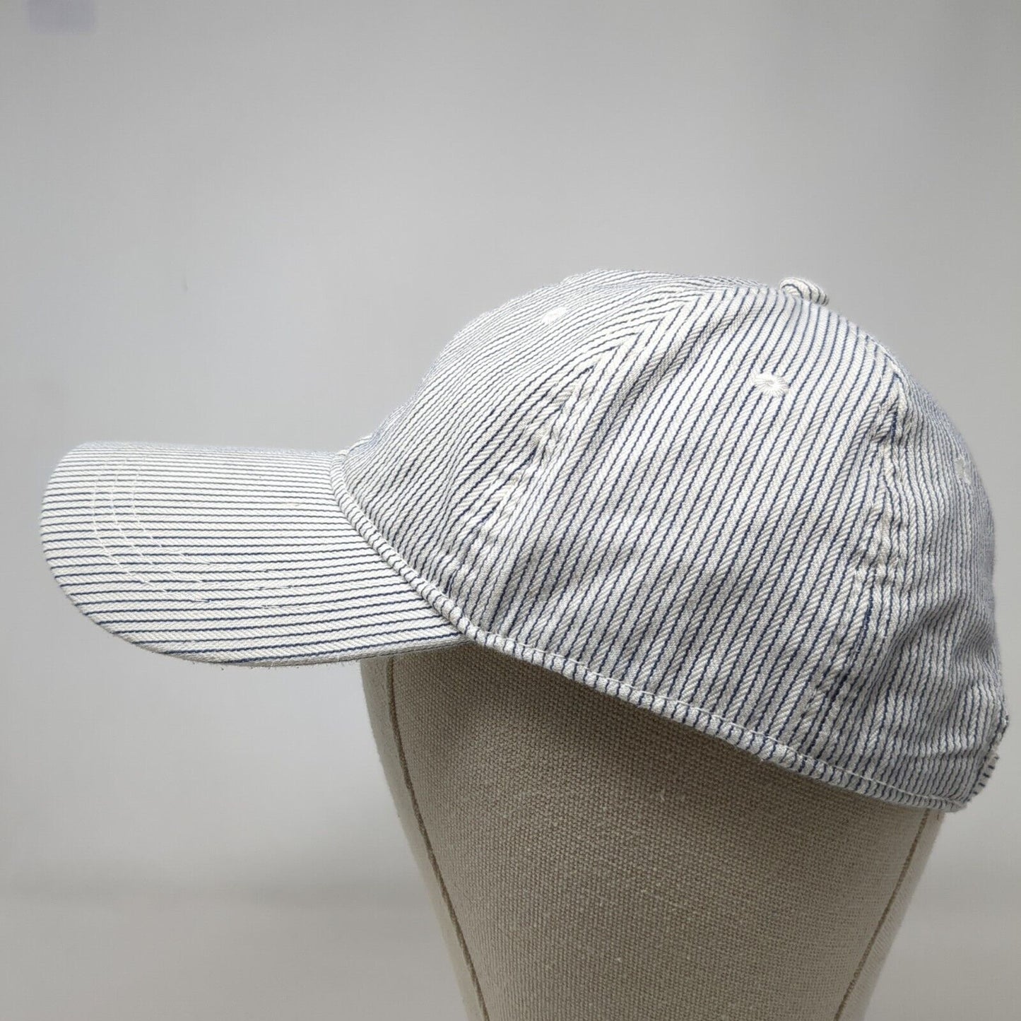 Bass Slideback Hat Multicolor One Size Adjustable Pinstripe 6 Panel