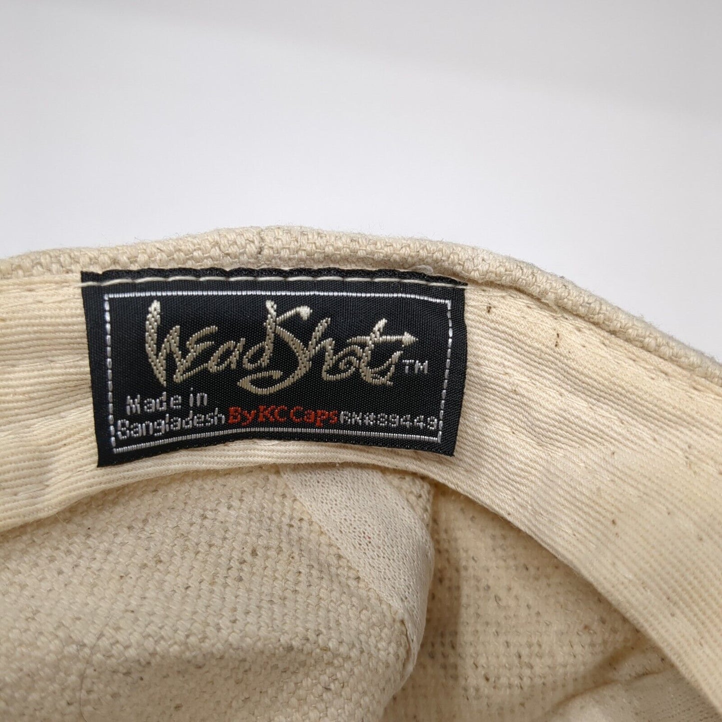 HeadShots By KC Caps Slideback Hat Multi One Size Leather Strap Blank