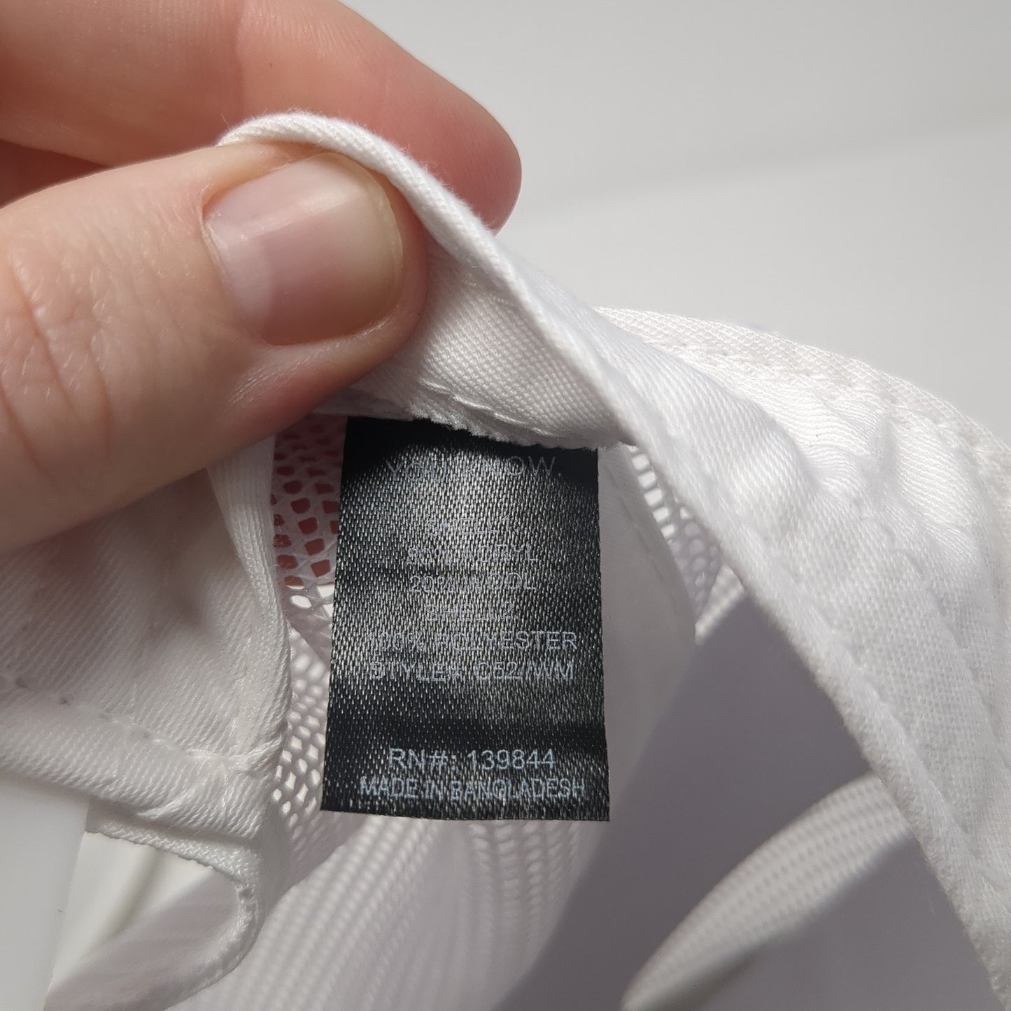 Unbranded Snapback Trucker Hat Gray One Size Adjustable Mesh Back 6 Panel