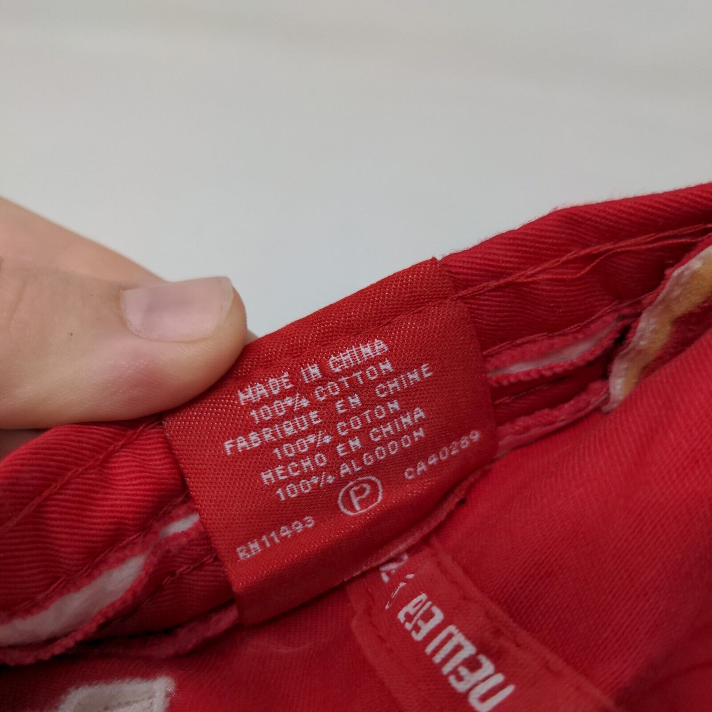 New Era Men's Slideback Hat Red OSFA Embroidered Atlanta Braves Logo Cotton