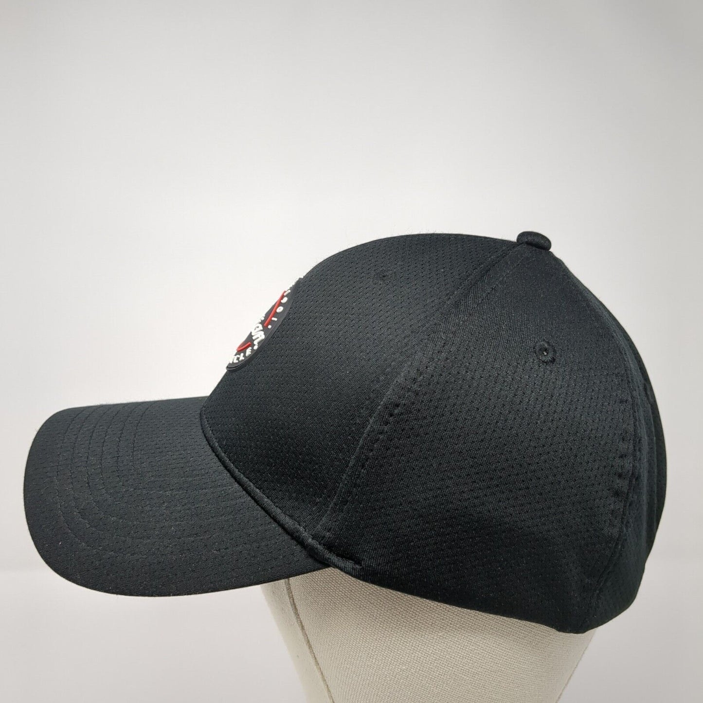 Indian Motorcycle Patch Slideback Hat Black One Size Adjustable 6 Panel