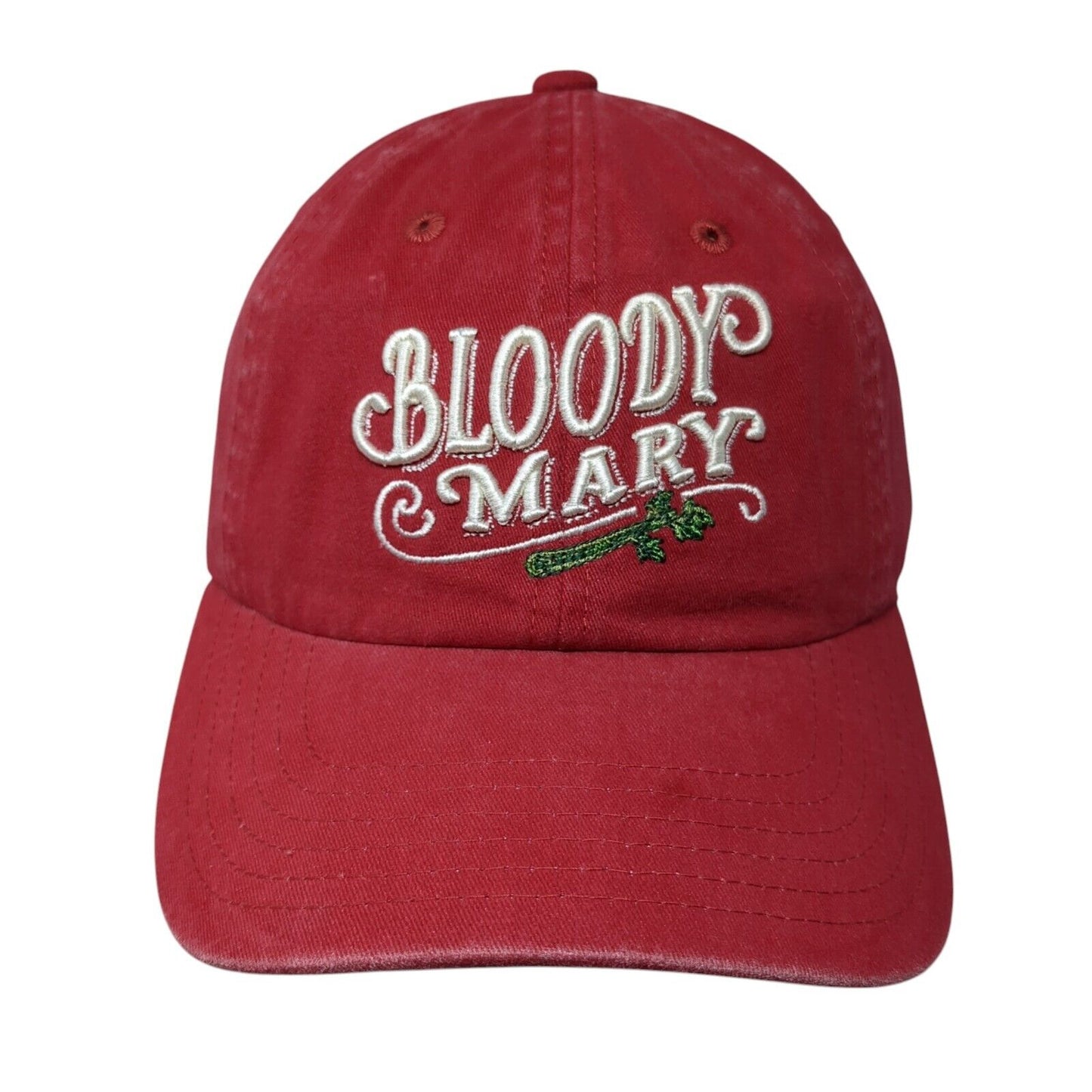 Bloody Mary Slideback Hat Red OS Adjustable Archive Cocktail American Needle