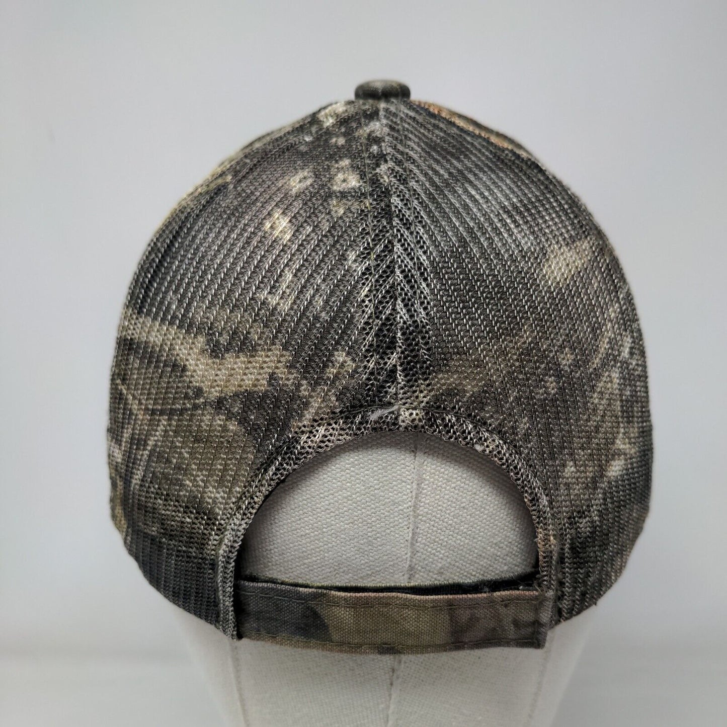 Lake Jem Farms Strapback Trucker Hat Camo OSFM Embroidered Vitronic