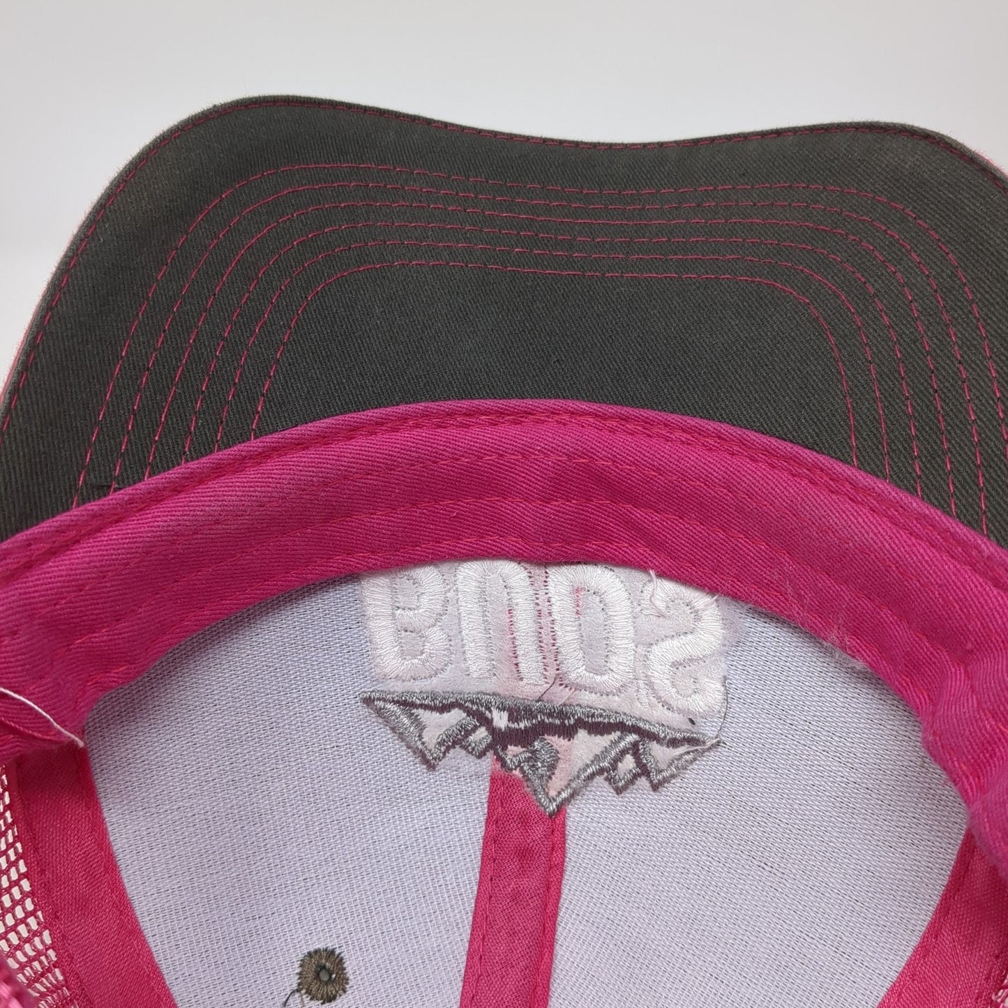 Bud's Powersports Strapback Trucker Hat Multicolor One Size Mesh Back