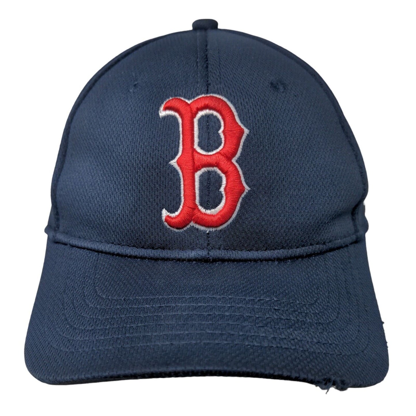 Team MLB Boy's Strapback Hat Blue Embroidered Boston Red Sox Logo Adjustable