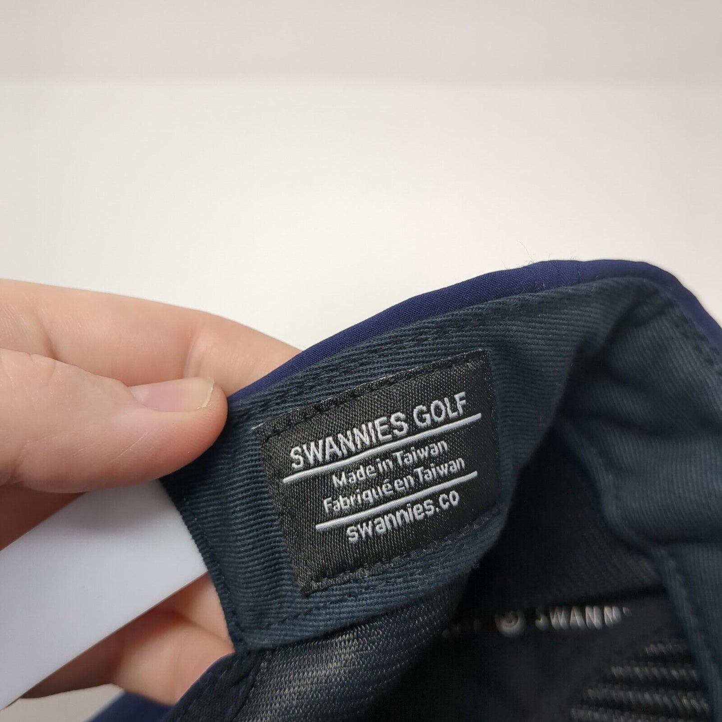 Invitational Snapback Cap Blue OS Adjustable Embroidered Rope Swannies Golf