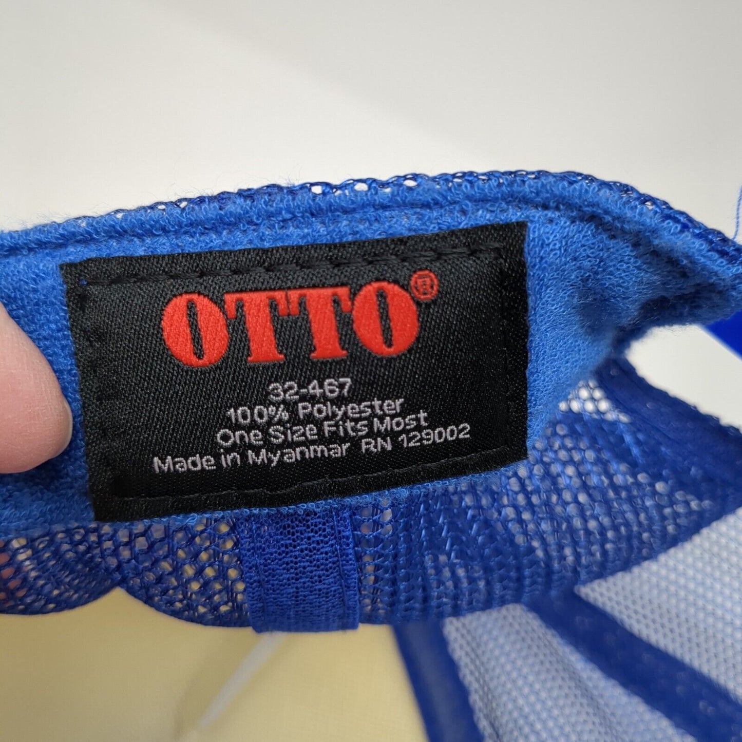 DAV Driving Force Snapback Rope Trucker Hat Multi One Size Mesh Back