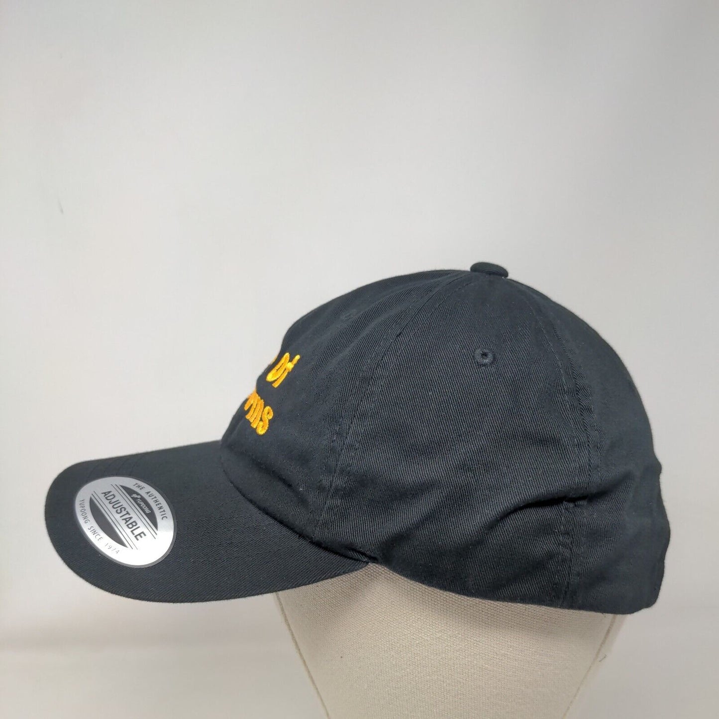 Flower Of Life Farms Slideback Hat Black One Size Embroidered Yupoong