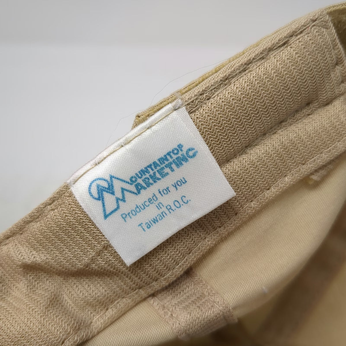 Mountaintop Marketing 5 Panel Beige Simplot Soilbuilders Rope Hat Vintage