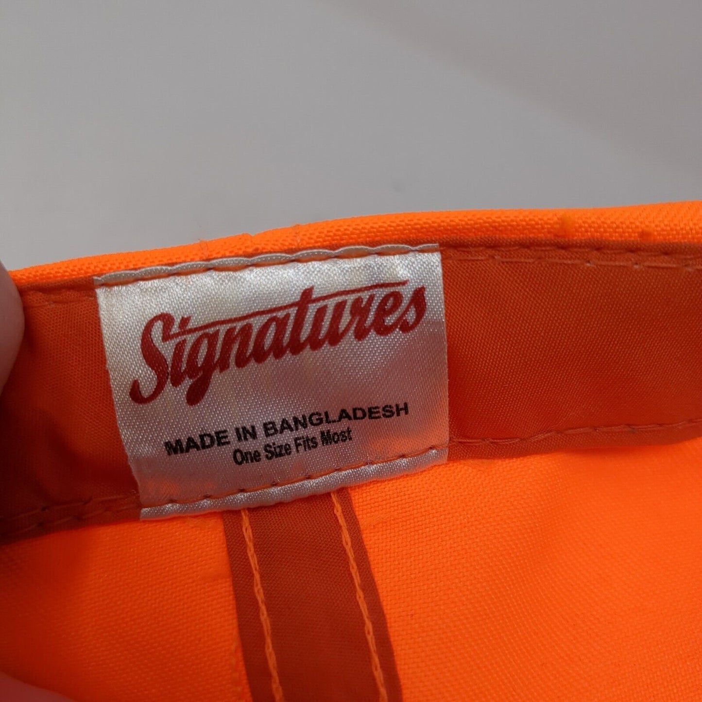 Winchester South Dakota Pheasant Opener 2006 Strapback Hat Orange OS Signatures
