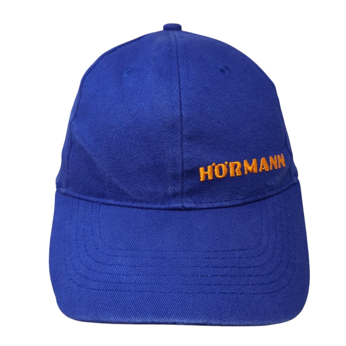 Hormann Slideback Hat Blue One Size Adjustable Embroidered 6 Panel