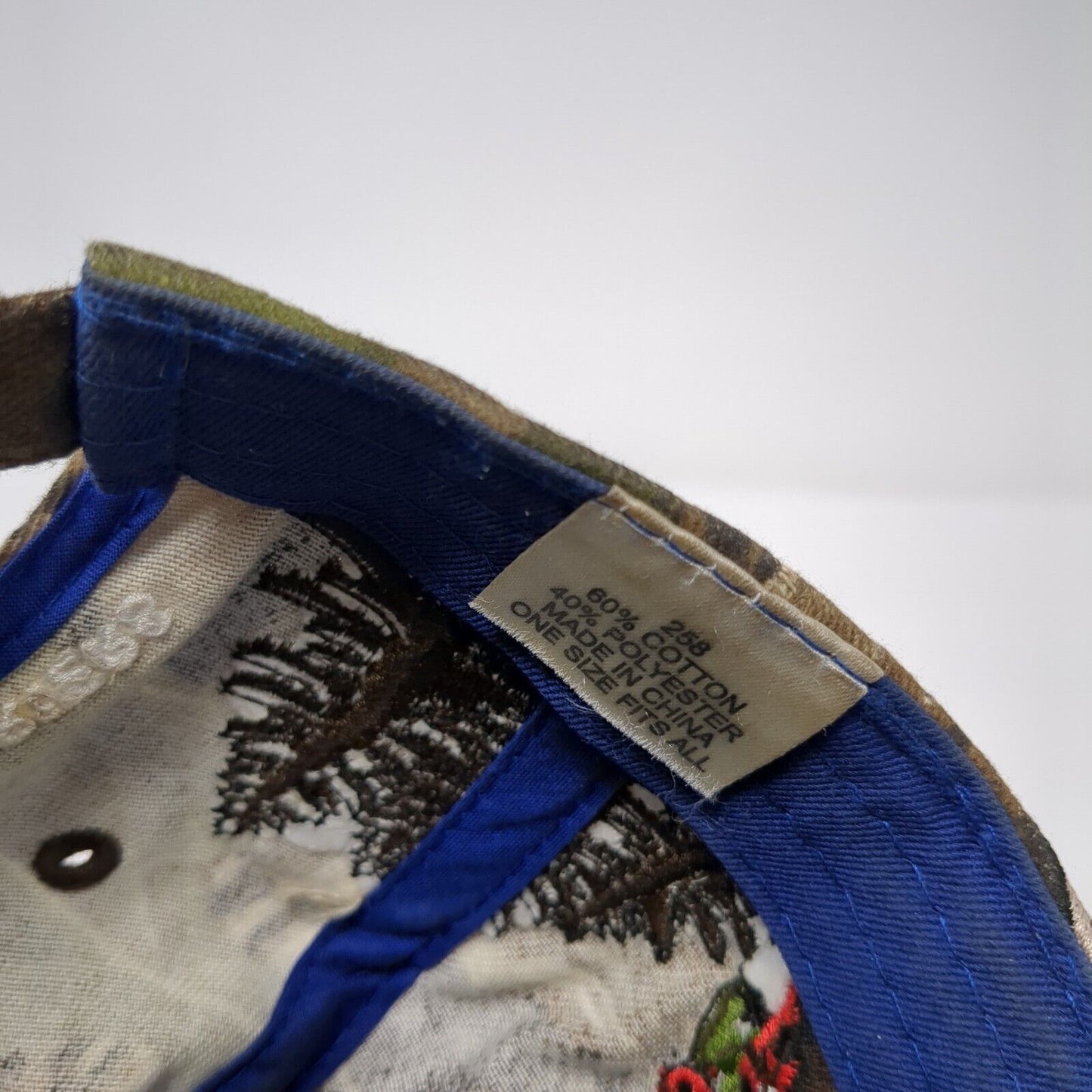Klamath Basin Equipment Case III Polaris Newholland Strapback Hat Camo One Size