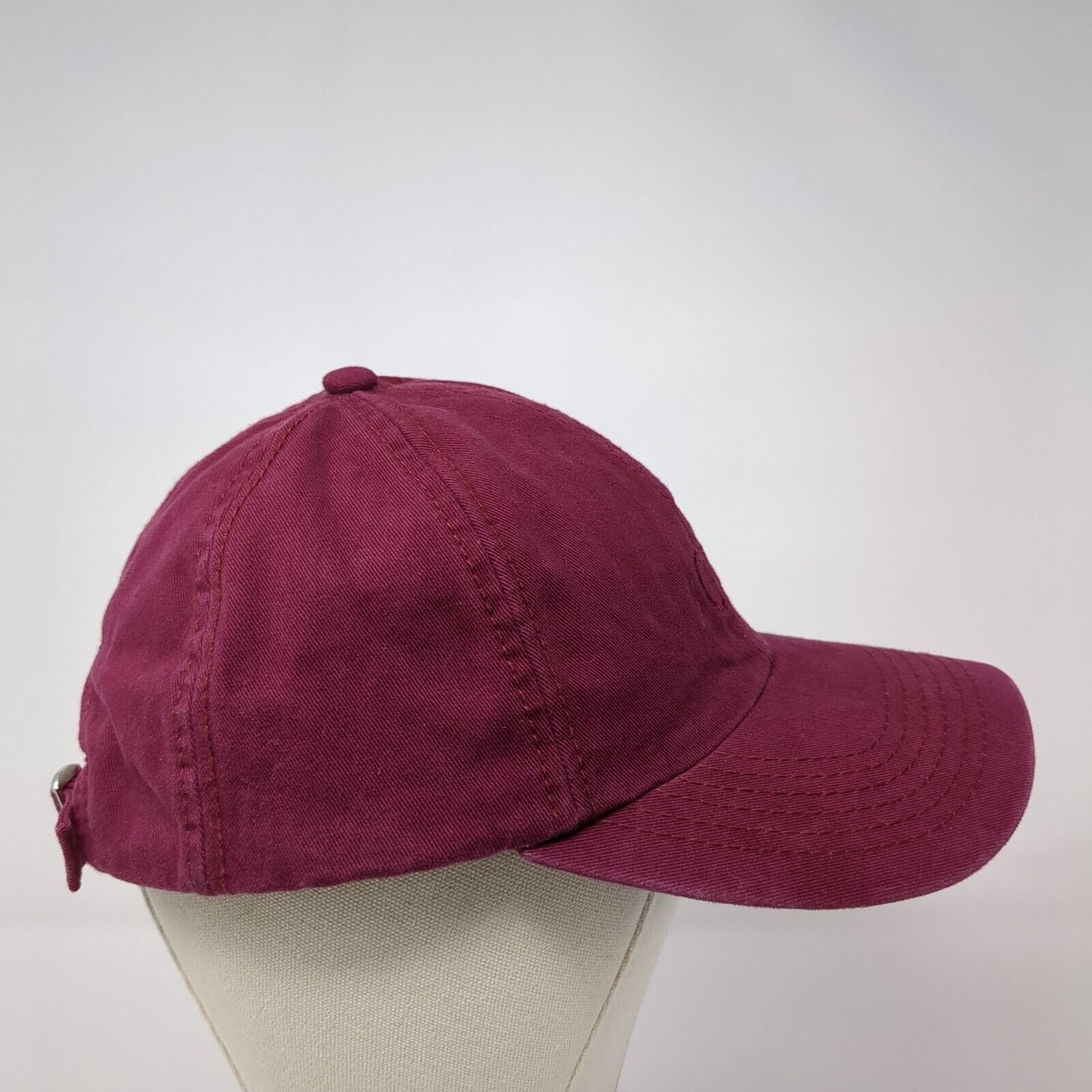 Infinity Slideback Hat Red One Size Adjustable Solid 6 Panel Outdoor