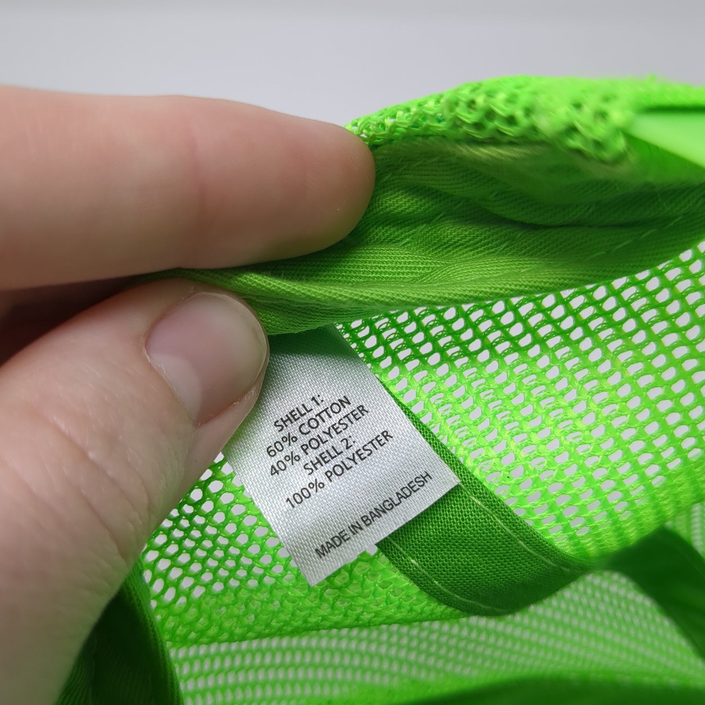 CI-Meganion Snapback Mesh Back Trucker Hat Multi One Size Colorblock