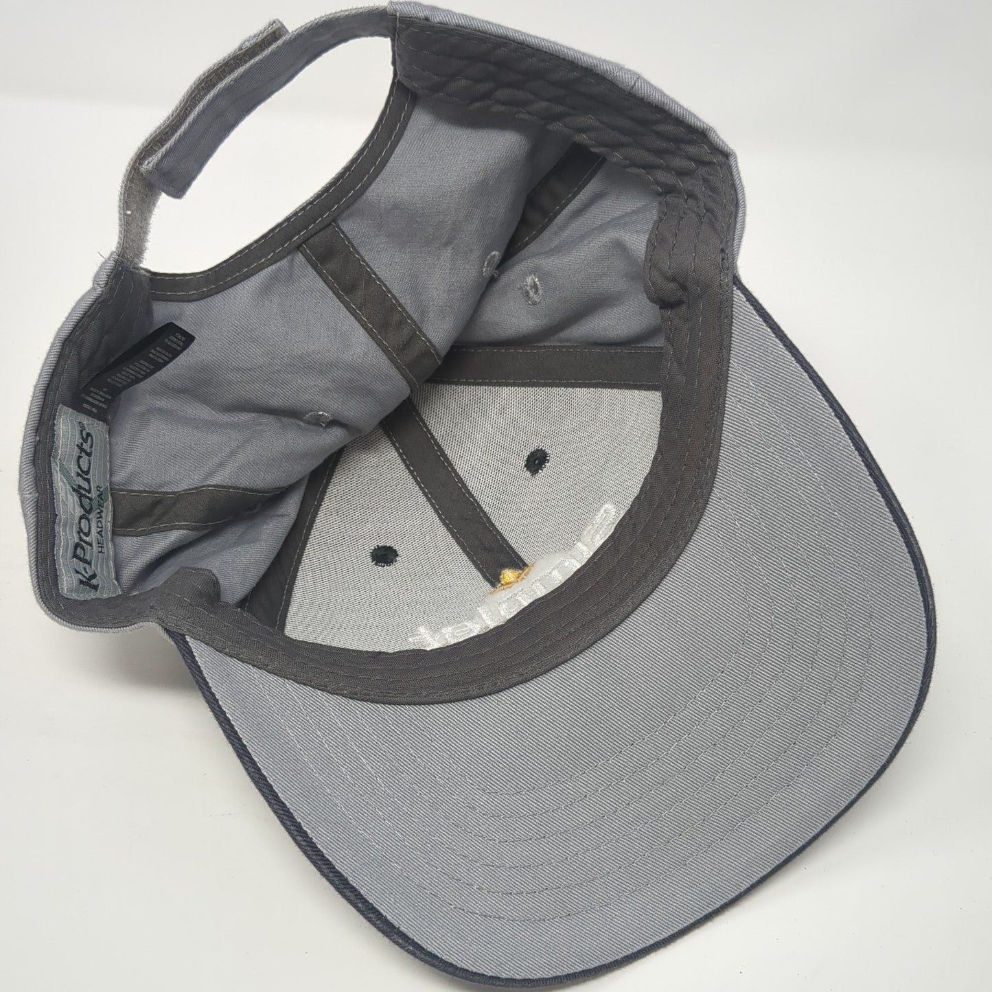 Simplot Strapback Baseball Cap Gray One Size Adjustable Embroidered K-Products