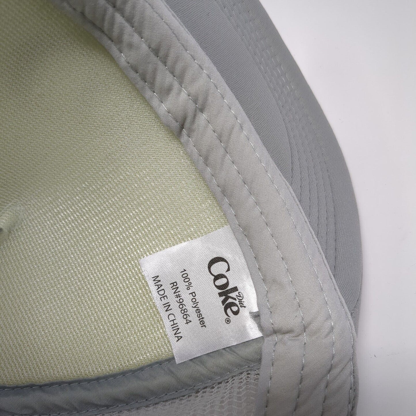 Diet Coke Snapback Mesh Back Trucker Hat Gray One Size Adjustable