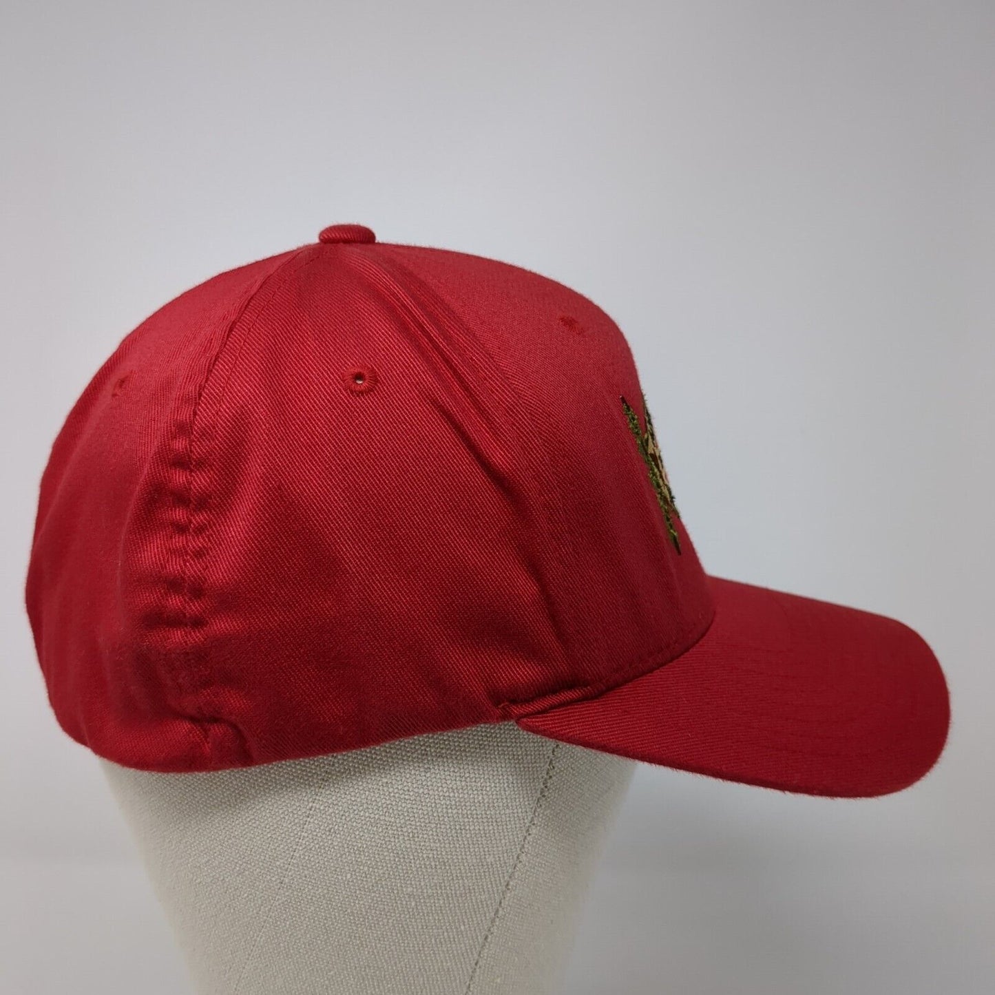Anderson Valley Brewing Co Fitted Hat Red S/M Flexfit Boonville 6 Panel