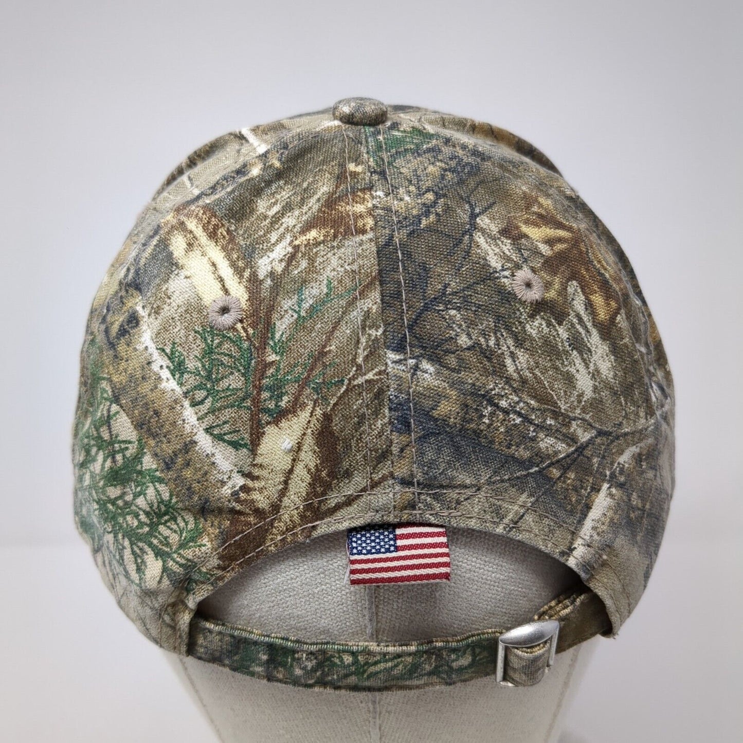 Trump 2020 USA Flag Slideback Hat Camo One Size Adjustable Hunting