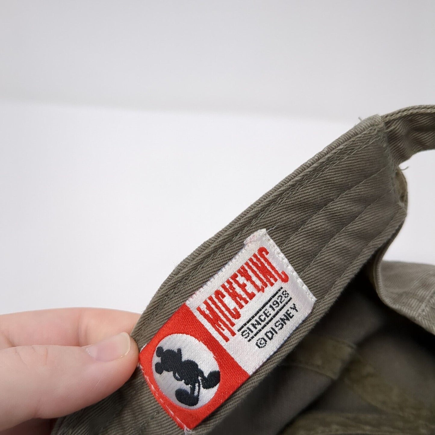 Disneyland True Vintage Characters Slideback Hat Brown One Size Mickey