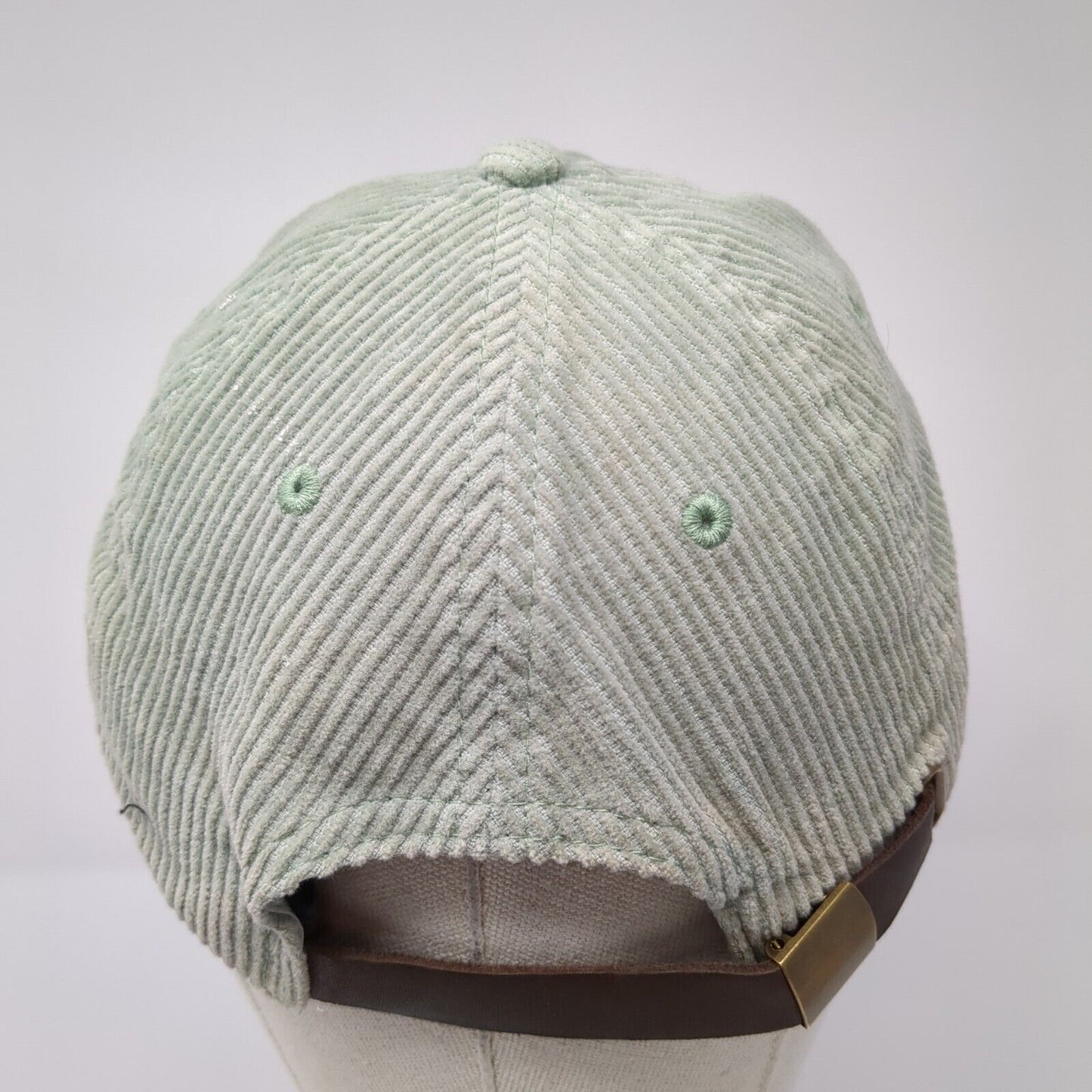 Mountain Time Premium Lager Slideback Hat Green One Size Adjustable Corduroy