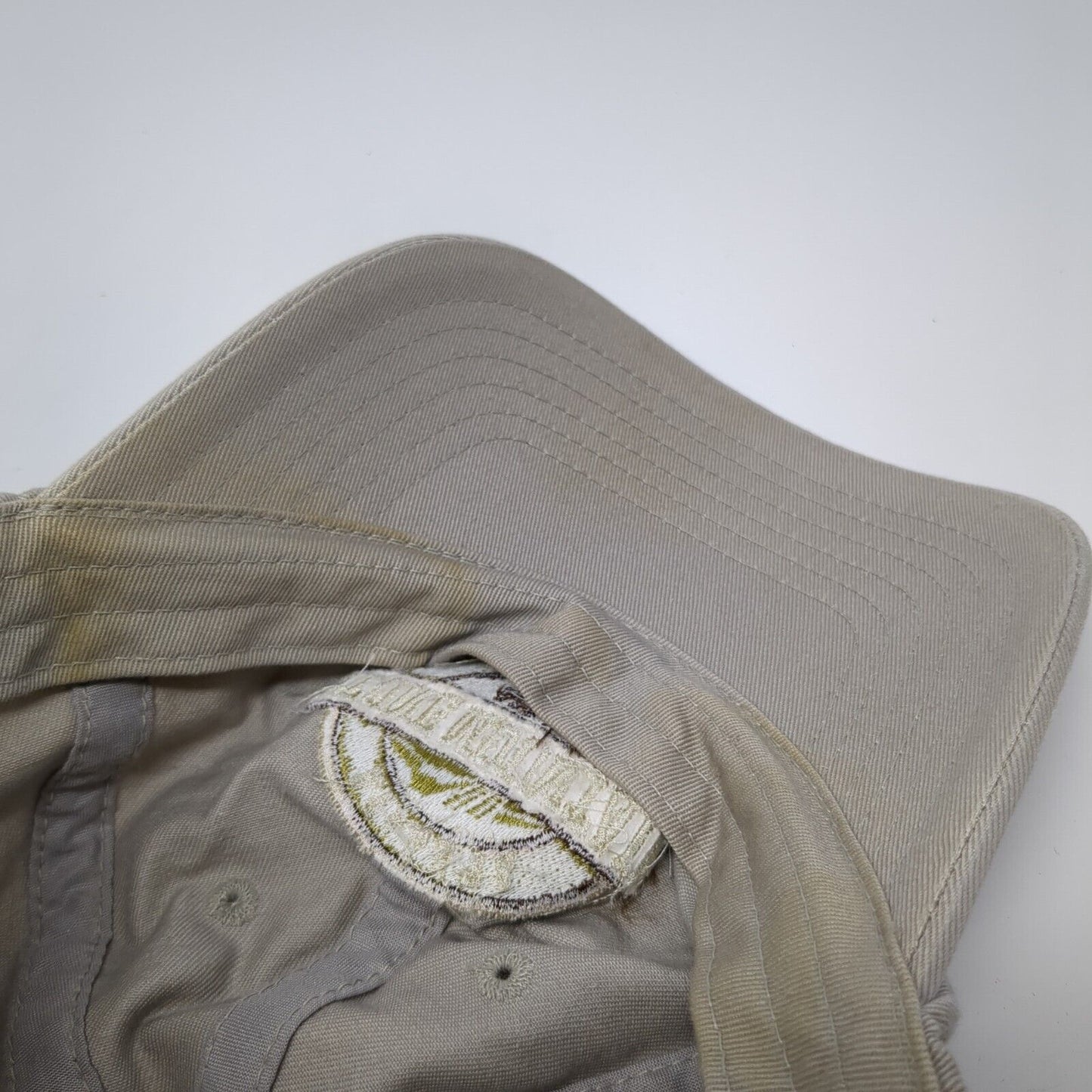 Stone Mountain Atlanta Georgia Slideback Hat Tan One Size Adjustable