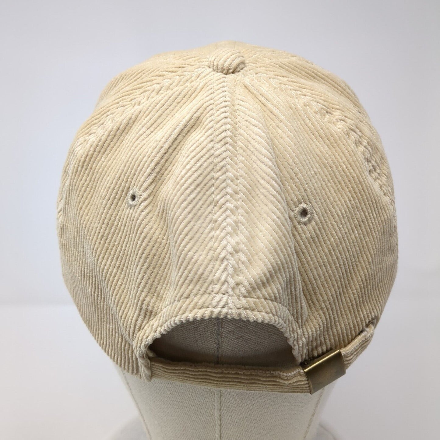 Lake of The Isles Slideback Hat Tan One Size Adjustable Corduroy Blank Cotton