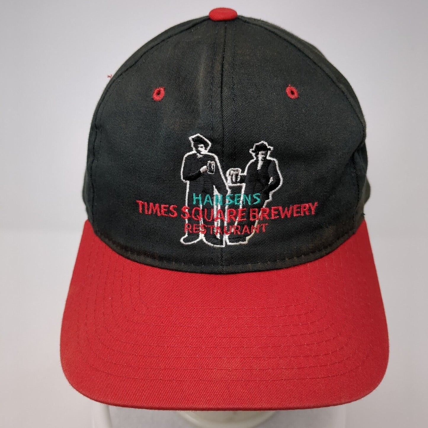 Hansens Time Square Brewery Restaurant Snapback Hat Multi OS Adjustable Yupoong