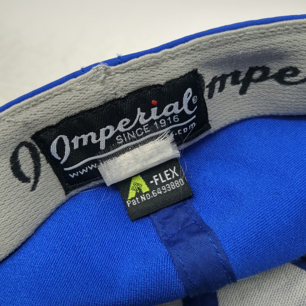 Imperial Pacific Dunes Baseball Cap Blue One Size Fitted Performance Stretch Hat