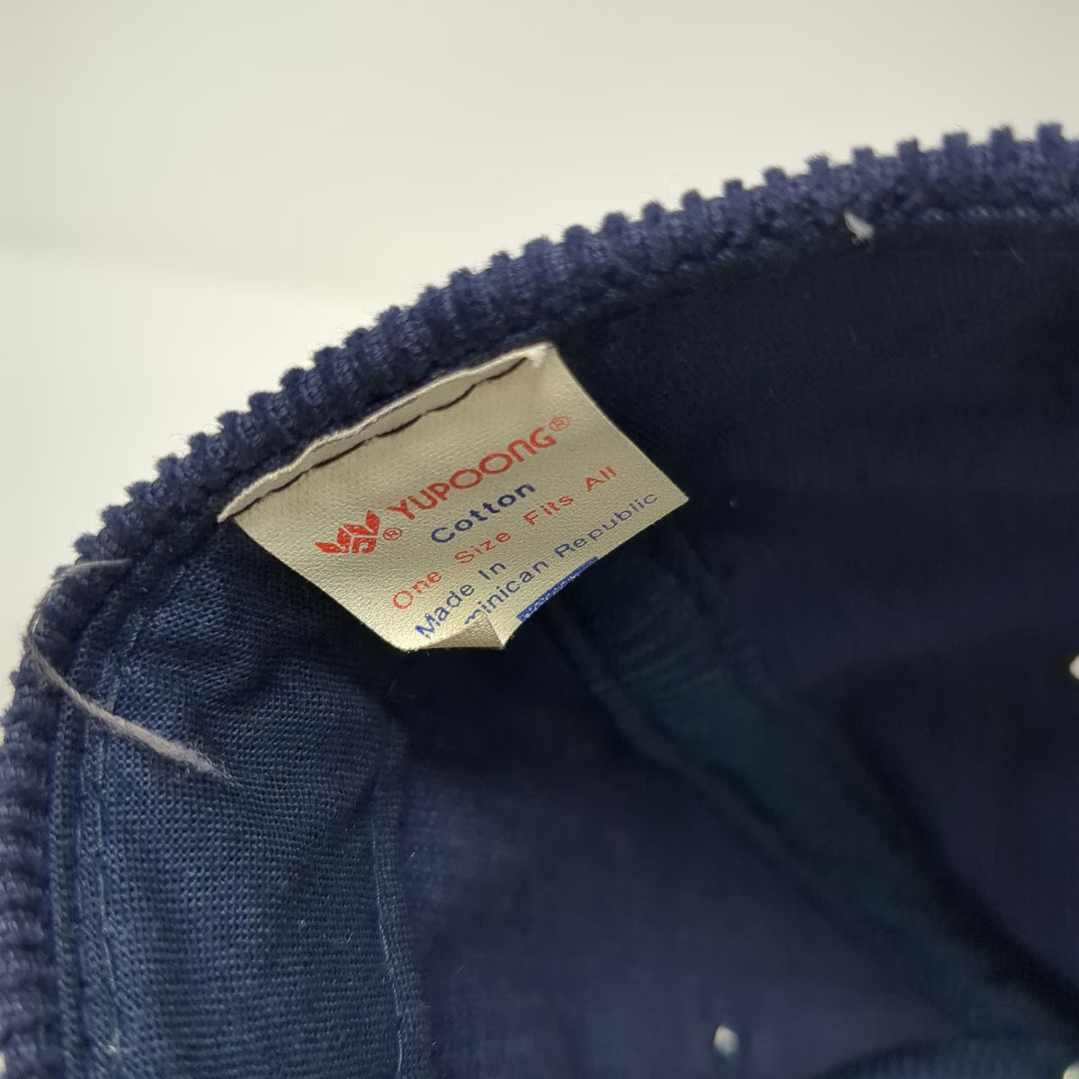 Saab 340 Yupoong Trucker Blue One Size Corduroy Snapback Hat Aviation Airplane