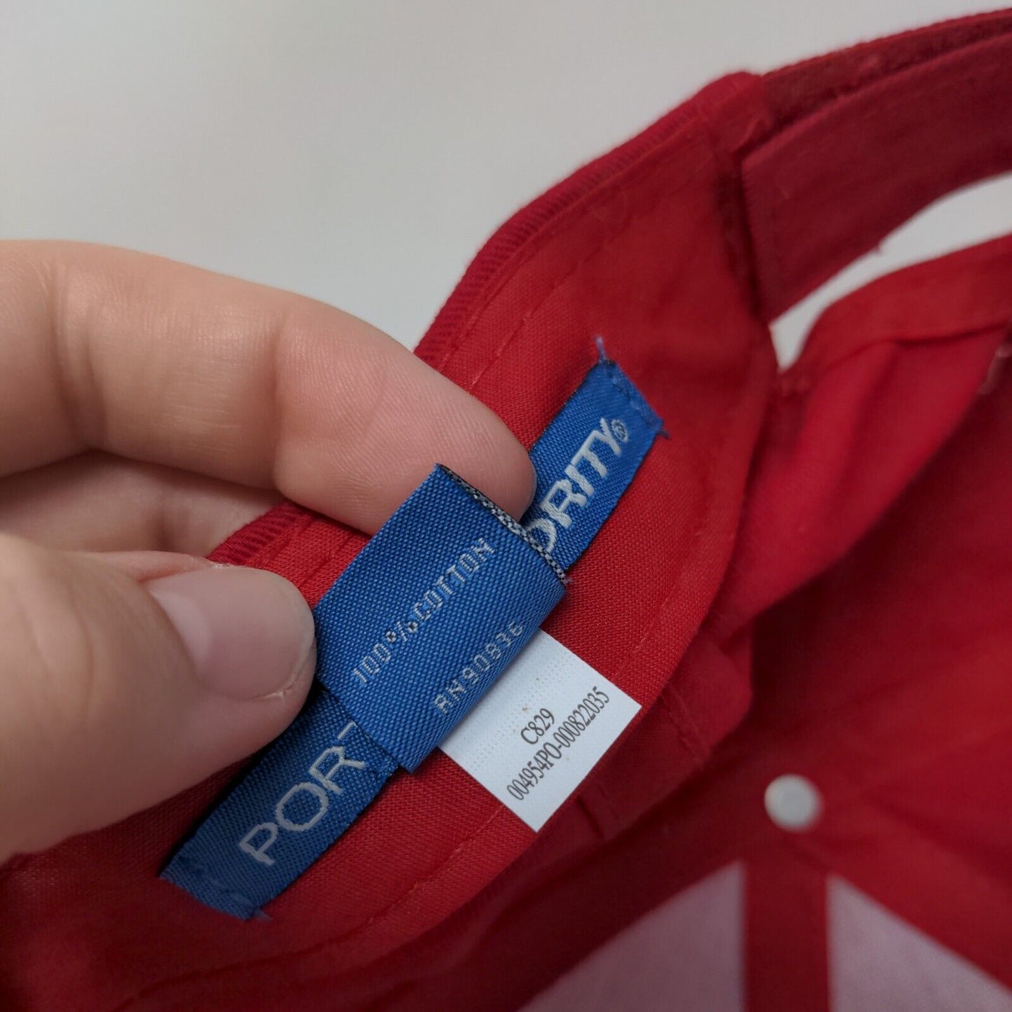 Summit Fire & Security Strapback Hat Red One Size Embroidered July 4th 2023