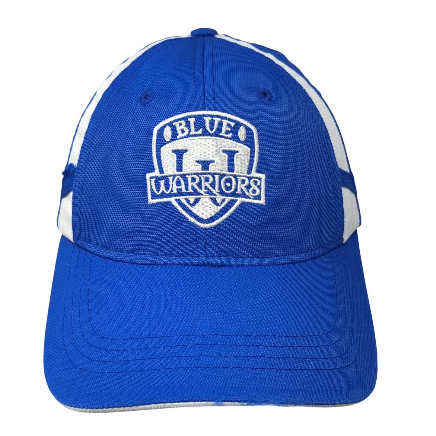 Blue Warriors Fitted Trucker Hat Blue One Size Embroidered Mesh Back New Era