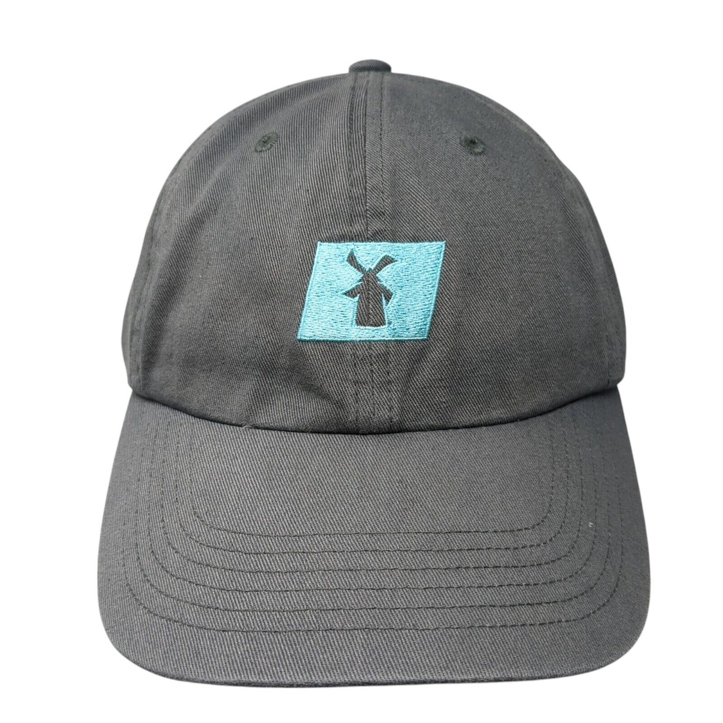 Cheers To The Wiseman Slideback Hat Gray One Size Adjustable Embroidered