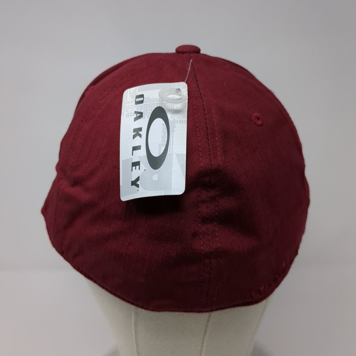 An Unfair Advantage Fitted Hat Red 7 1/4-7 5/8 Flexfit Oakley W/Tags