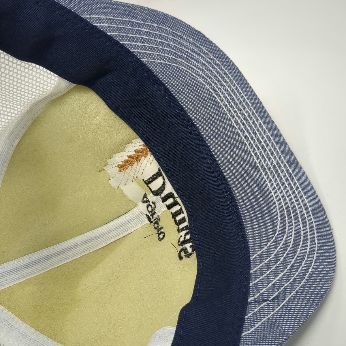 AgriPro Dumas Wheat Seed Trucker Hat Blue One Size Mesh Back Snapback Cap