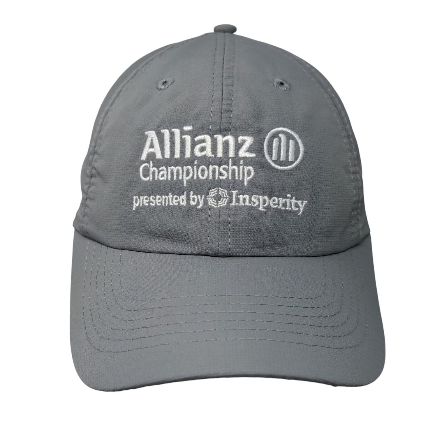 Allianz Championship Insperity Strapback Hat Gray OSFA Embroidered Imperial