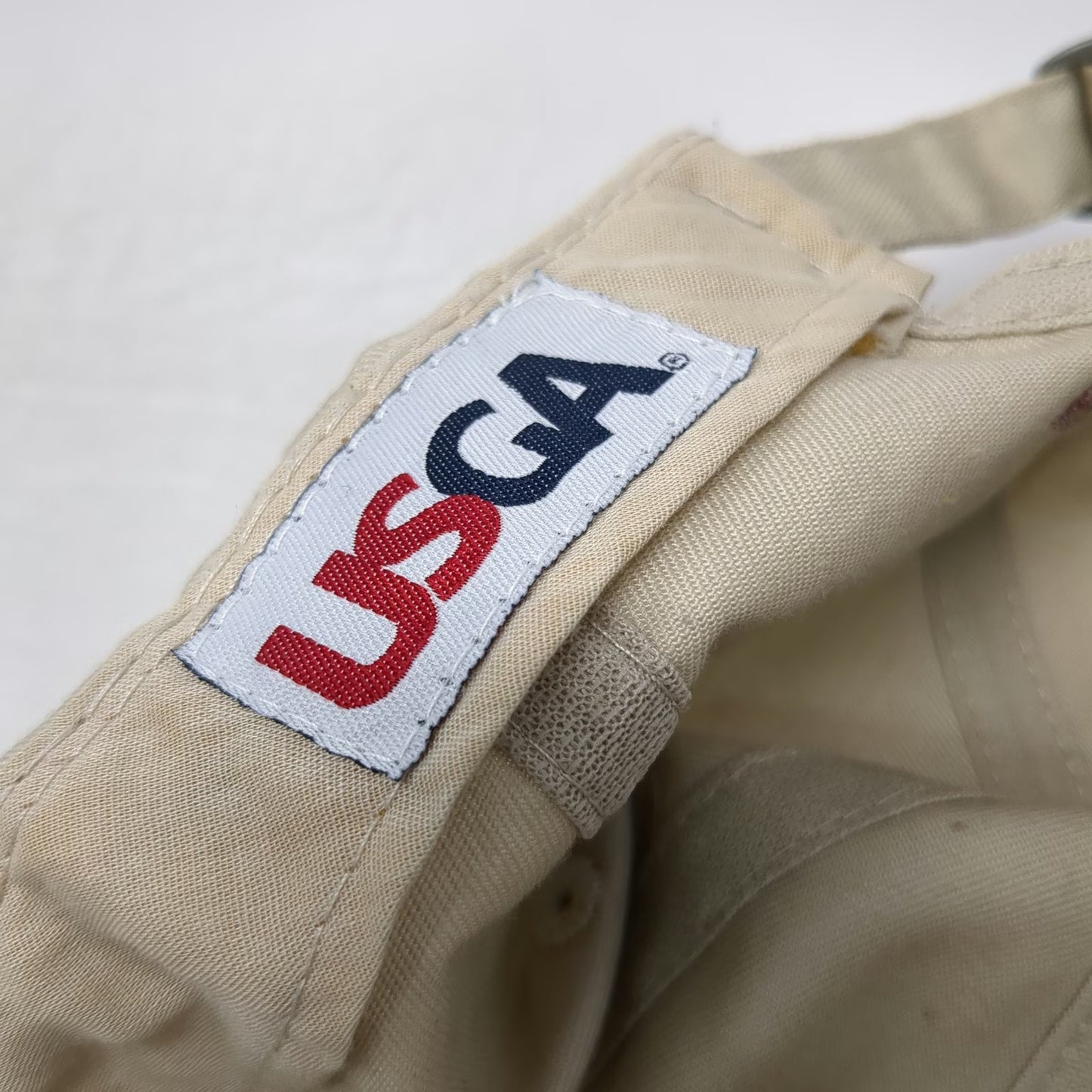 Logomark USGA Baseball Cap Beige One Size 2012 US Open Olympic Club Member Hat