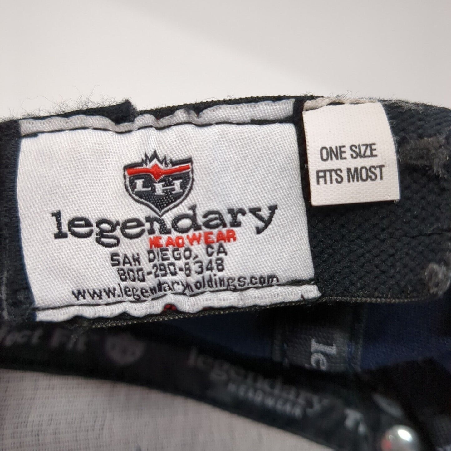 Shadow Valley Fitted Hat Blue One Size The Perfect Fit Solid Legendary